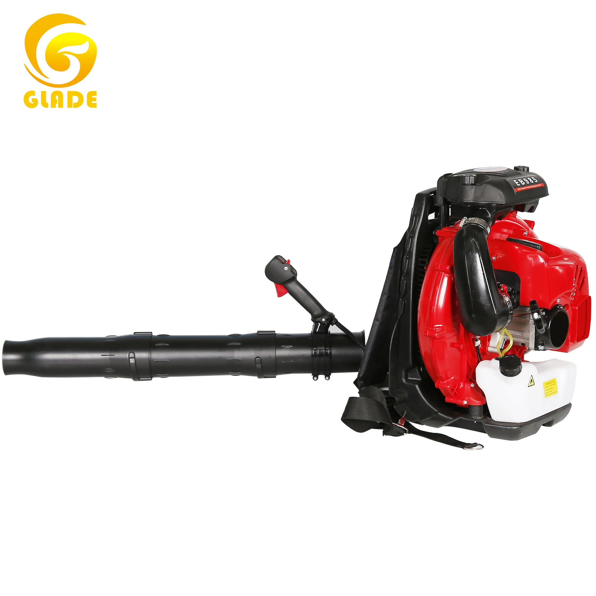 CE 2stroke 75.6cc gasoline backpack air leaf mist snow blower