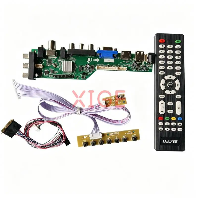 

For N156O6 LTN156KT02 B156RW01 LP156WD1 Controller Board Kit DIY 40-Pin LVDS 1600x900 HDMI/VGA/AV/USB/DVB Laptop Screen 1600*900