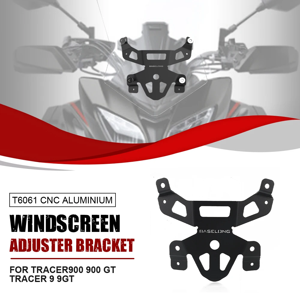 

For Yamaha Tracer 900 / 900 GT / Tracer 9 / 9 GT+ 2018-2019-2020-2021-2022-2023 Motorcycle 30mm Riser Windshield Bracket Tracer9