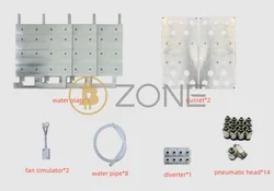 Newest Upgraded Water cooling Kit Suitbale For Antminer S19 S19Pro S19jPro T19 Aluminum Water Cooling Palte Overclocking Kit