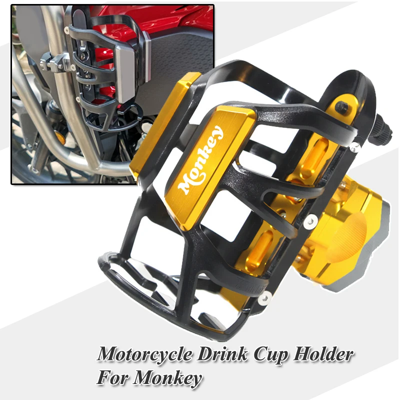 For Honda Monkey Z 125 Z125 Monkey125 2018-2022 2021 Universal Motorcycle Accessories Beverage Water Bottle Cage Drink Cup