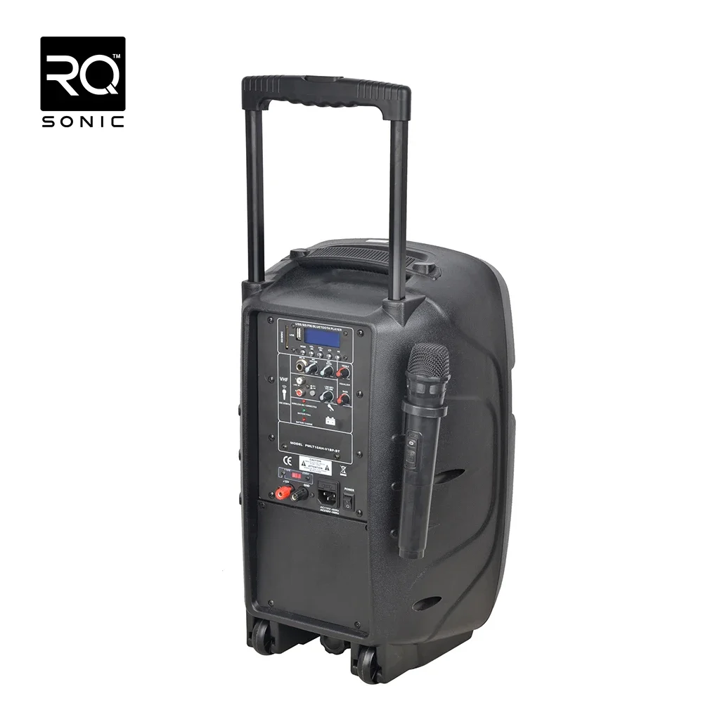 RQSONIC PMLT10AHV Model Box Altoparlante attivo da 40 W Altoparlanti professionali PA da 10 pollici Altoparlanti alimentati a batteria