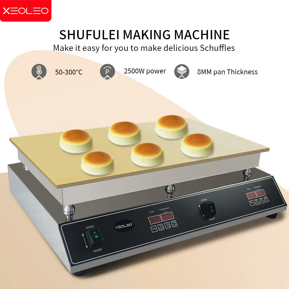 XEOLEO-máquina comercial para hacer souffles con pantalla Digital, máquina para hacer tortitas japonesa esponjosa, 2500W