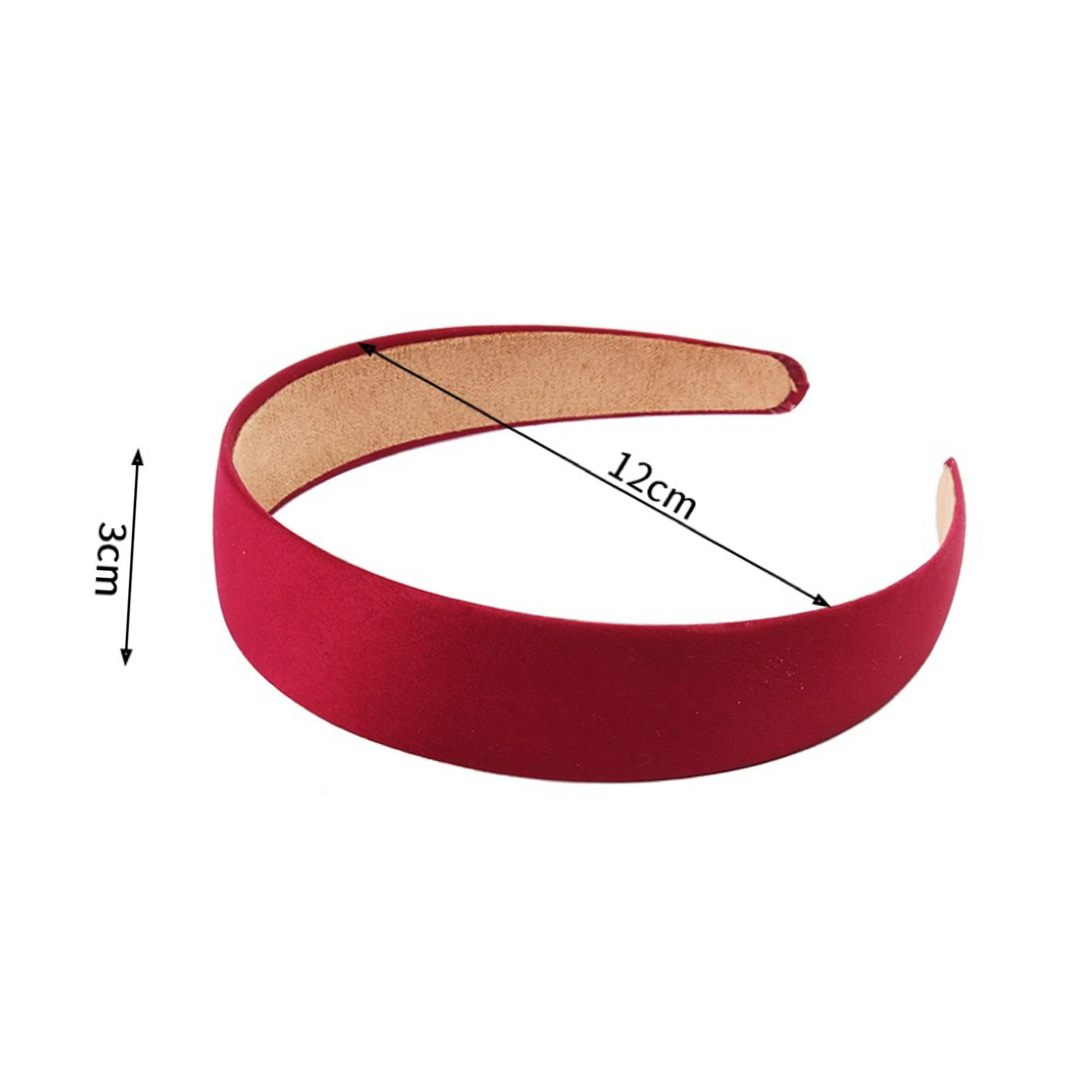 1/3/6/7Pack Satin Headband 1.2Inch Wide Women Girl NonSlip Fashion HairBand Diy Holiday Accessories Diademas Coreanas Para Mujer image 5