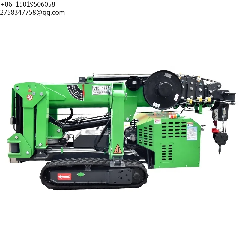 EPFC1.2/2.0/3.0 6m 7m 10m Lifting Height Long Boom Spider Lift Mini Construction Spider Crane