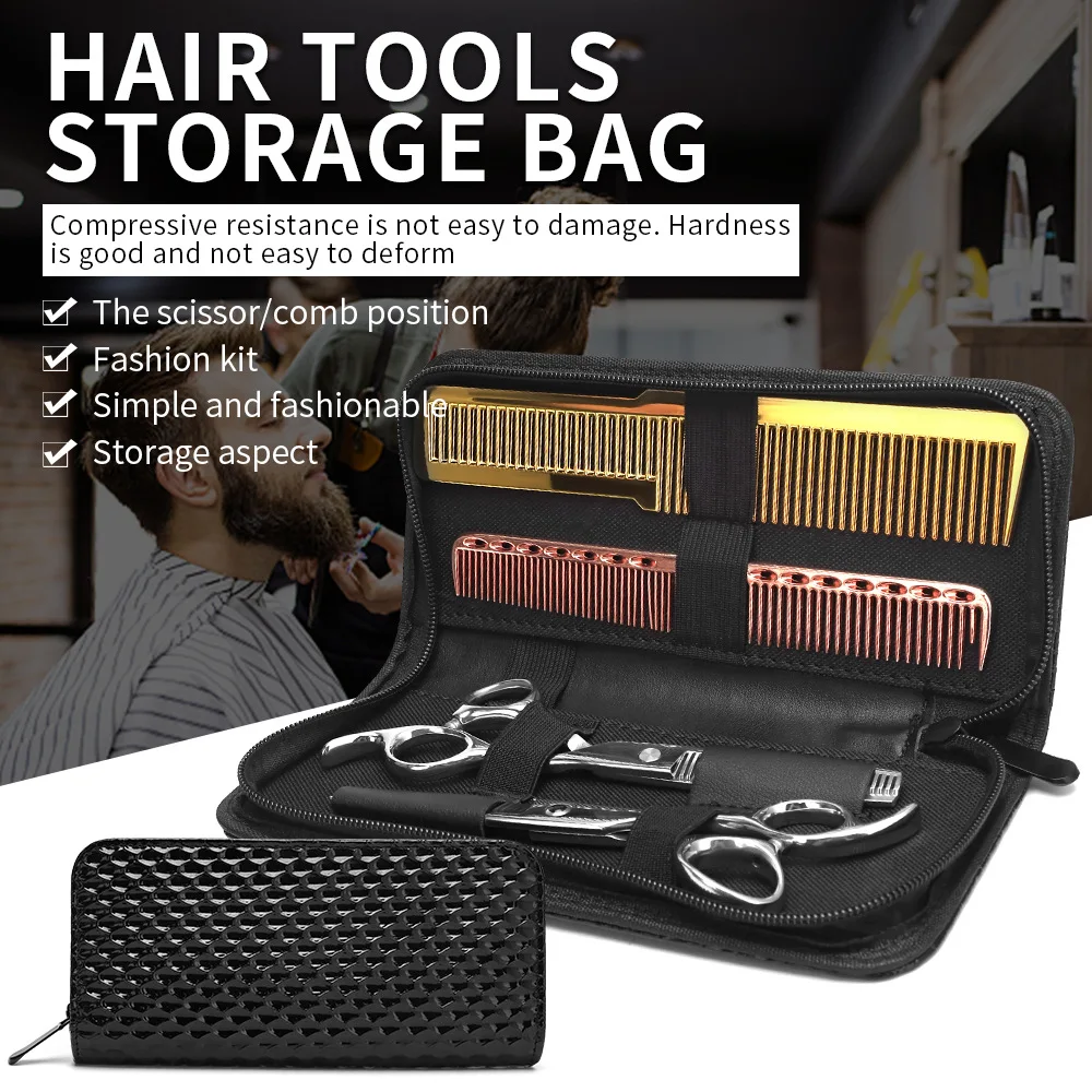 

Barbershop Hairdressing Tools Storage Box Professional Barber Outside Protable Hair Cutting Toolbag Salon Home Styling Supplies