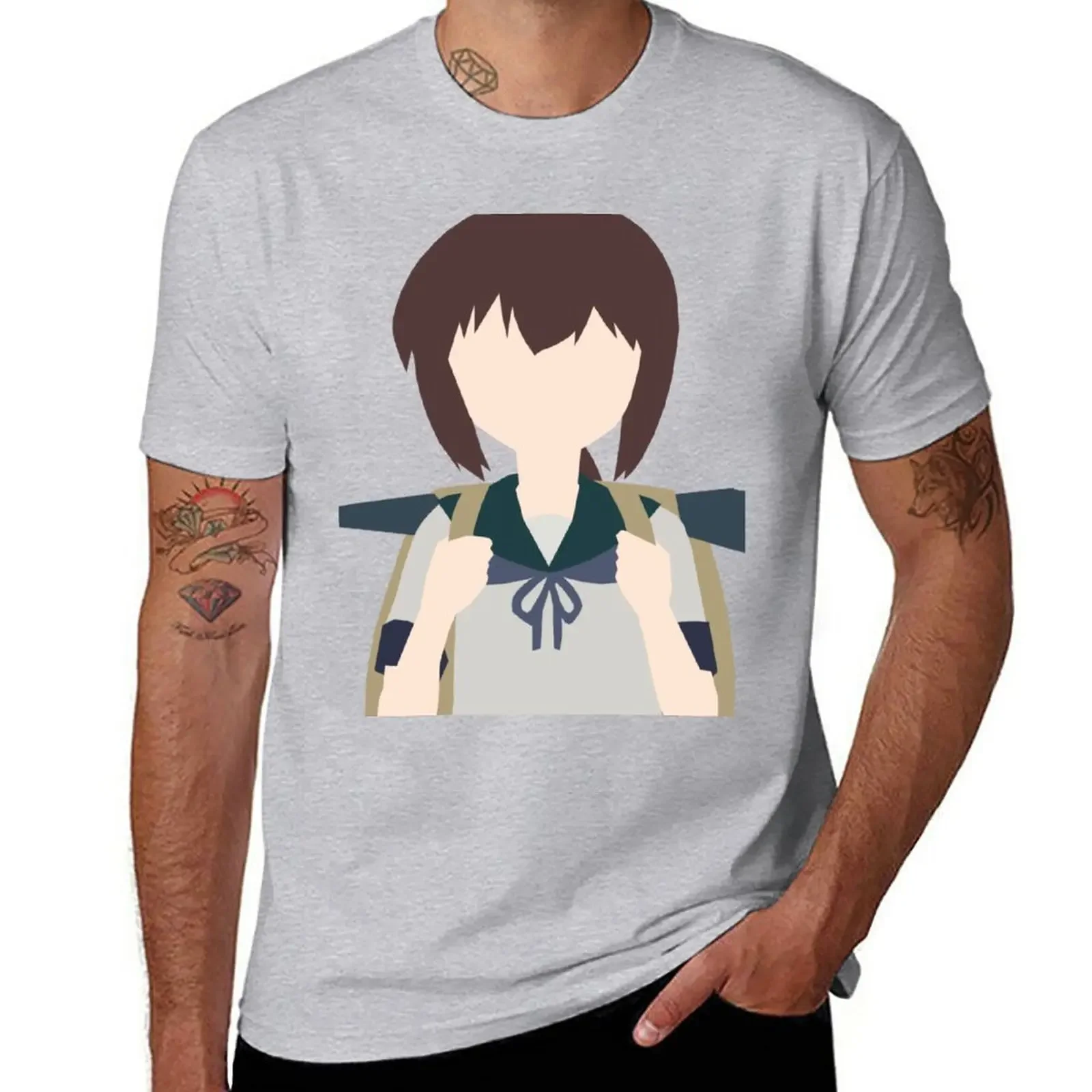 Fubuki (Kantai Collection / Kancolle) T-Shirt boys whites sweat oversized t shirt men