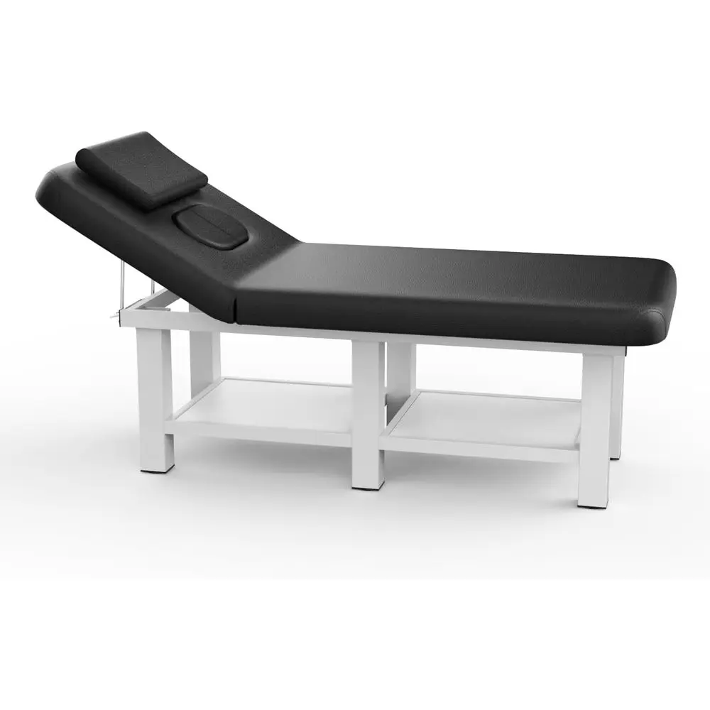 

Professional 800LB Capacity Stationary Massage Table with Open Chest, Ideal for Treatment, Physical Therapy, and Spa Services