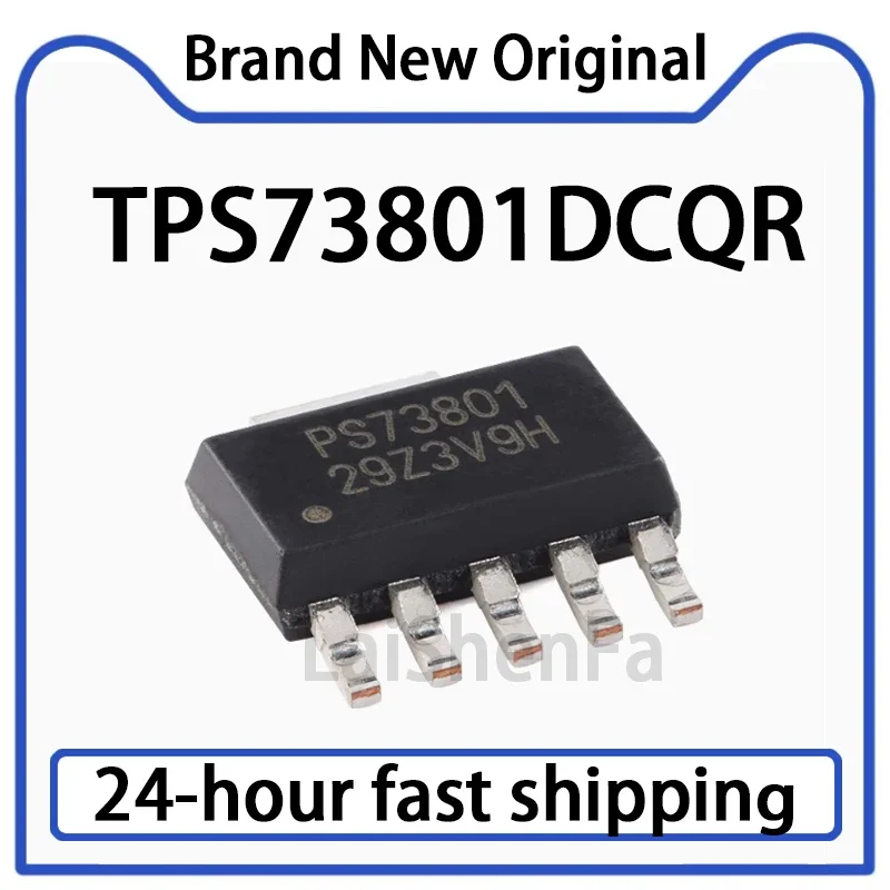 2PCS TPS73801DCQR SOT-223-6 Adjustable Low Voltage Dropout Regulator (LDO) Chip Stock