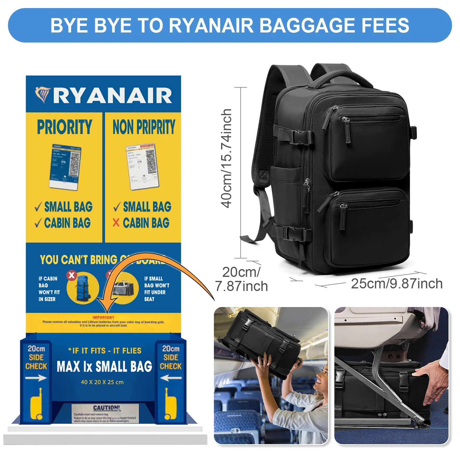 Thumbnail 3 - #36 Cabin Luggage Backpack Comparison Guide