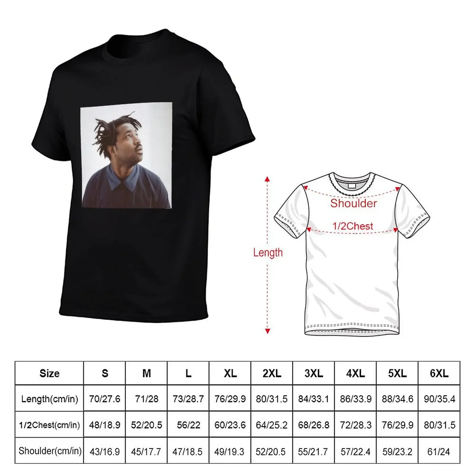 Sampha, Process, Sampha Sisay T-Shirt oversized rapper graphic tees men t shirt