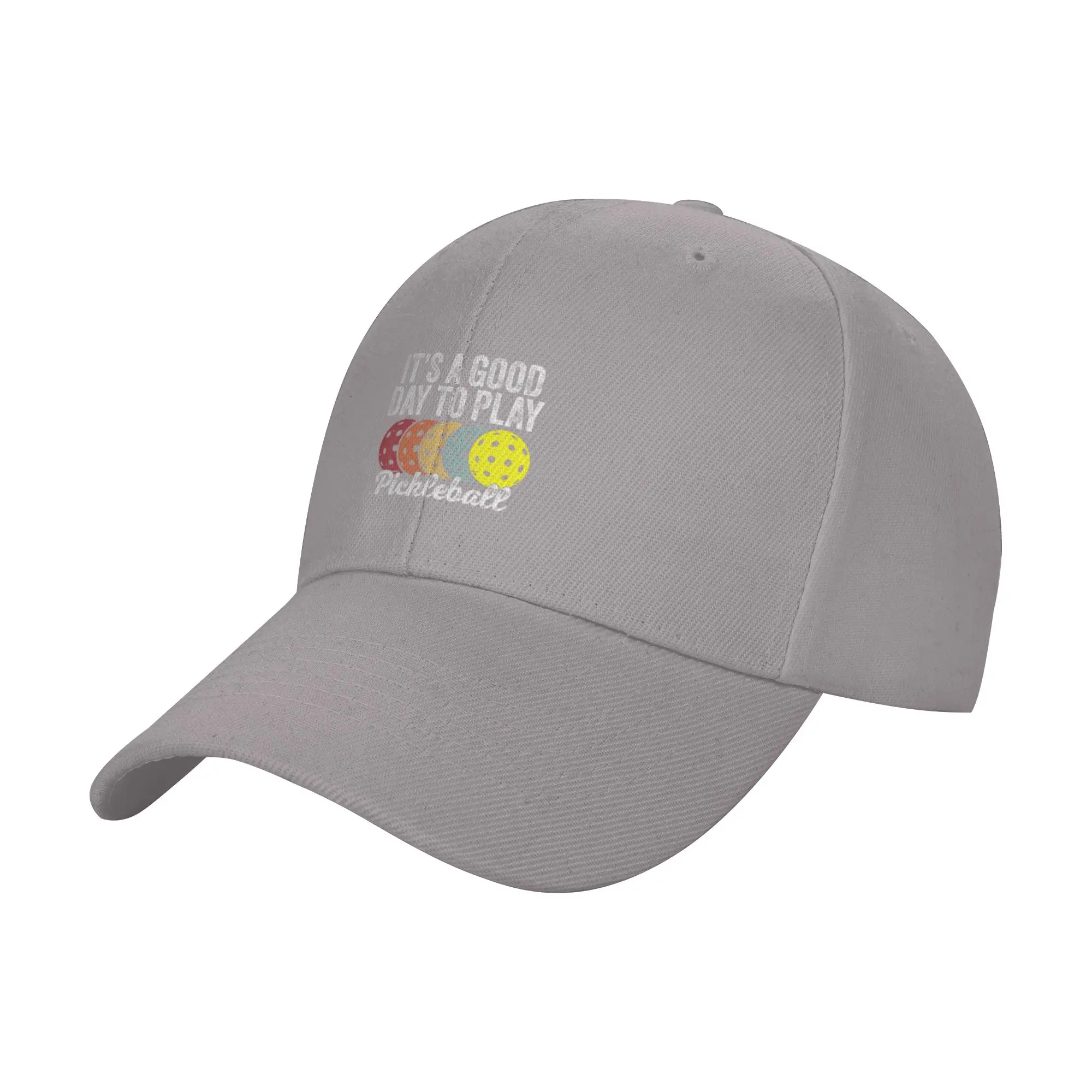 It s A Good Day To Play Pickleball Funny Pickle Ball Player Trendy Baseball Cap Pet Walking Casual Cap Snapback Cap