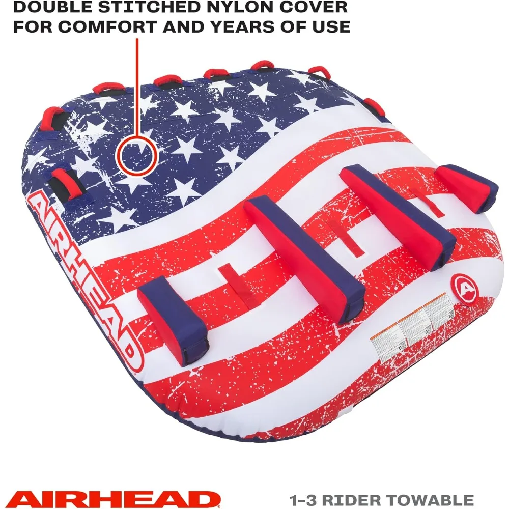 Stars & Stripes | Towable Tube for Boating with 1-4 Rider Options