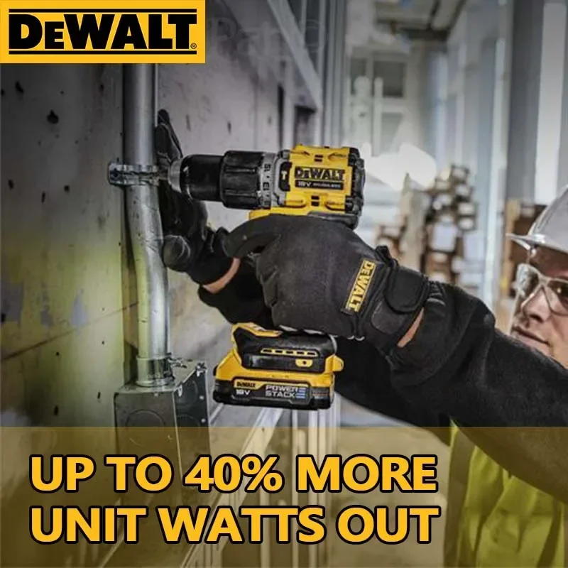DeWalt perceuse électrique sans brosse perceuse à percussion au lithium rechargeable perceuse à main multifonctionnelle DCD805