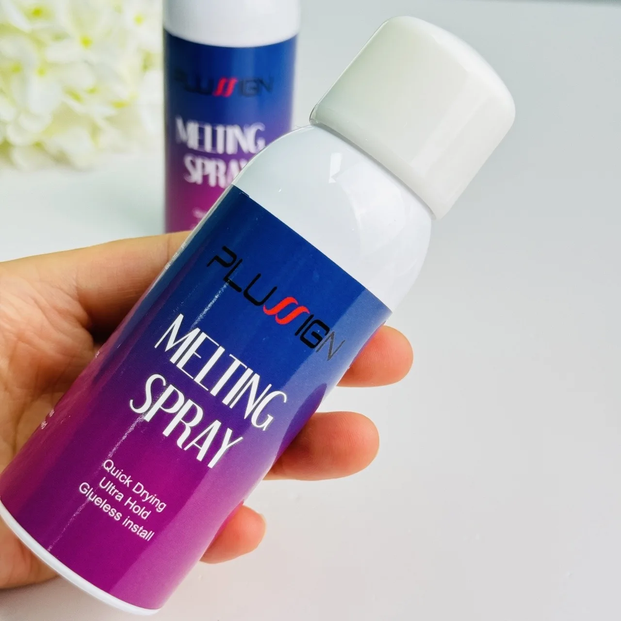 120Ml Lace Melting Spray Seamless Finish Glue Spray Wig Melting Spray & Hair Adhesive For Lace Wigs Strong Invisible Lace Glue view 3