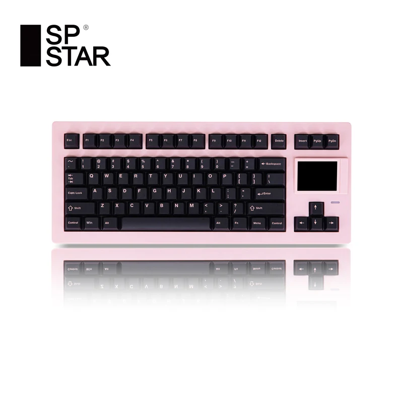 SP STAR D82 PRO Mechanical Keyboard Tri Mode Bluetooth Wireless Aluminium Alloy Esports Mechanical Keyboard Pc Accessories Gamer