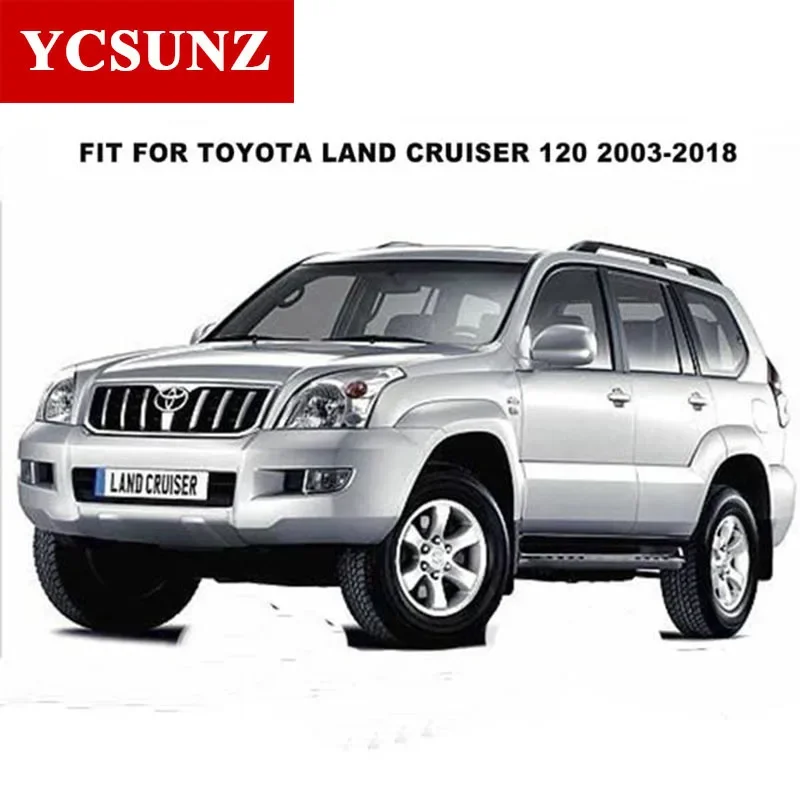 Side Mirror Cover For Toyota Land Cruiser Prado 120 FJ120 2003 2004 2005 2006 2007 2008 2009 2010 Car Exterior Accessories