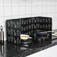 Frying Pan Splash Protection, and Kitchen Gas Stove Protection，foldable Splash Protection, Oil Splash Protection