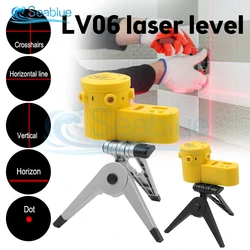 Multifunction Cross Line Laser Level Ertical Horizontal LV60 Equipment Measuring With Tripod laser trena Level Tools