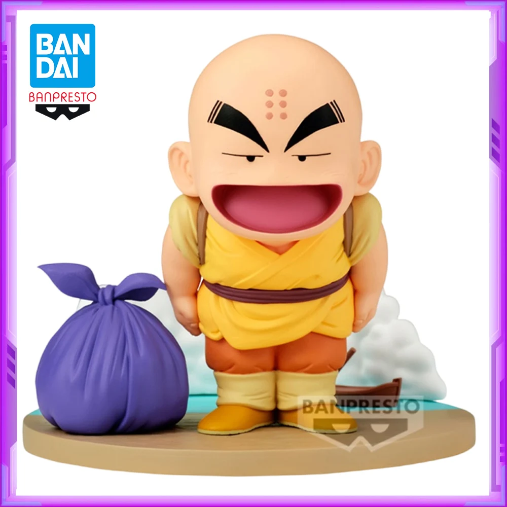 

Original BANDAI BANPRESTO History Box Dragon Ball krillin PVC Anime Figures Action Figure Model Toys