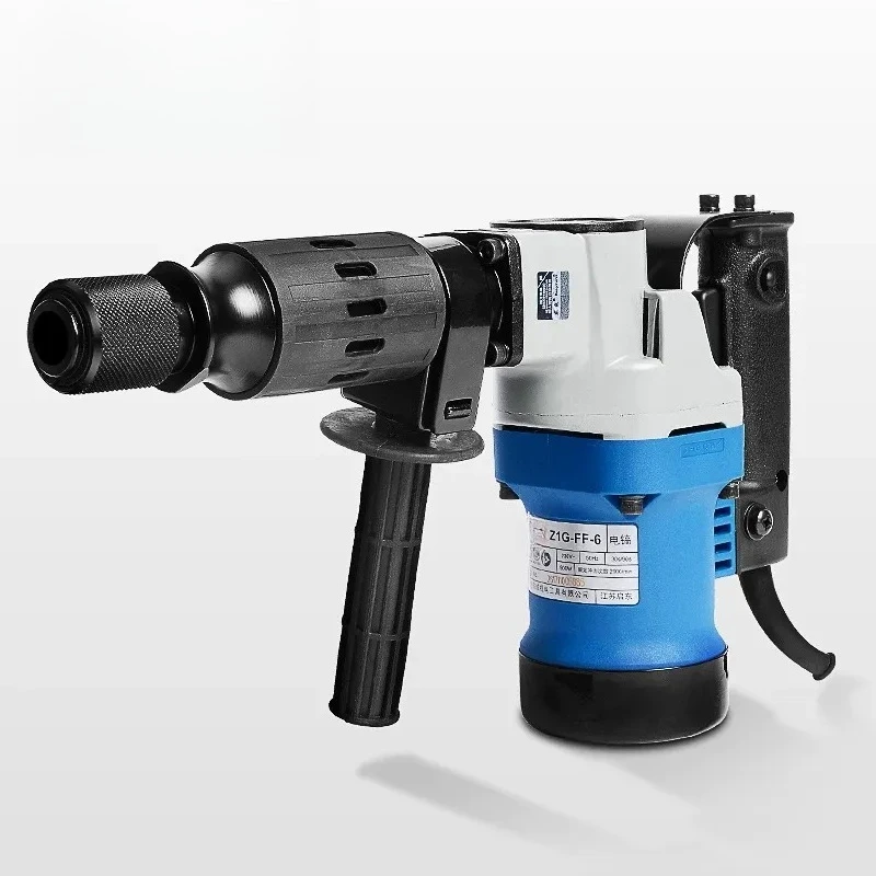 Electric Pickaxe Industrial High Power Hammer Drill Concrete Demolition Chisel Hydropower Slotting Installation