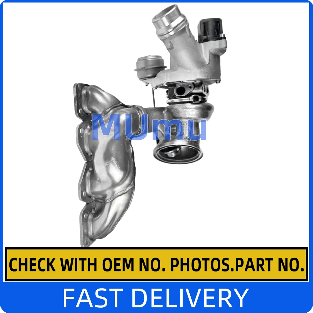 New Turbocharger MGT1549ZDL for BMW 114i 116i 1.6 100Kw 136HP 125Kw 170HP 11624501147 7606645AI04 11627645758 809200