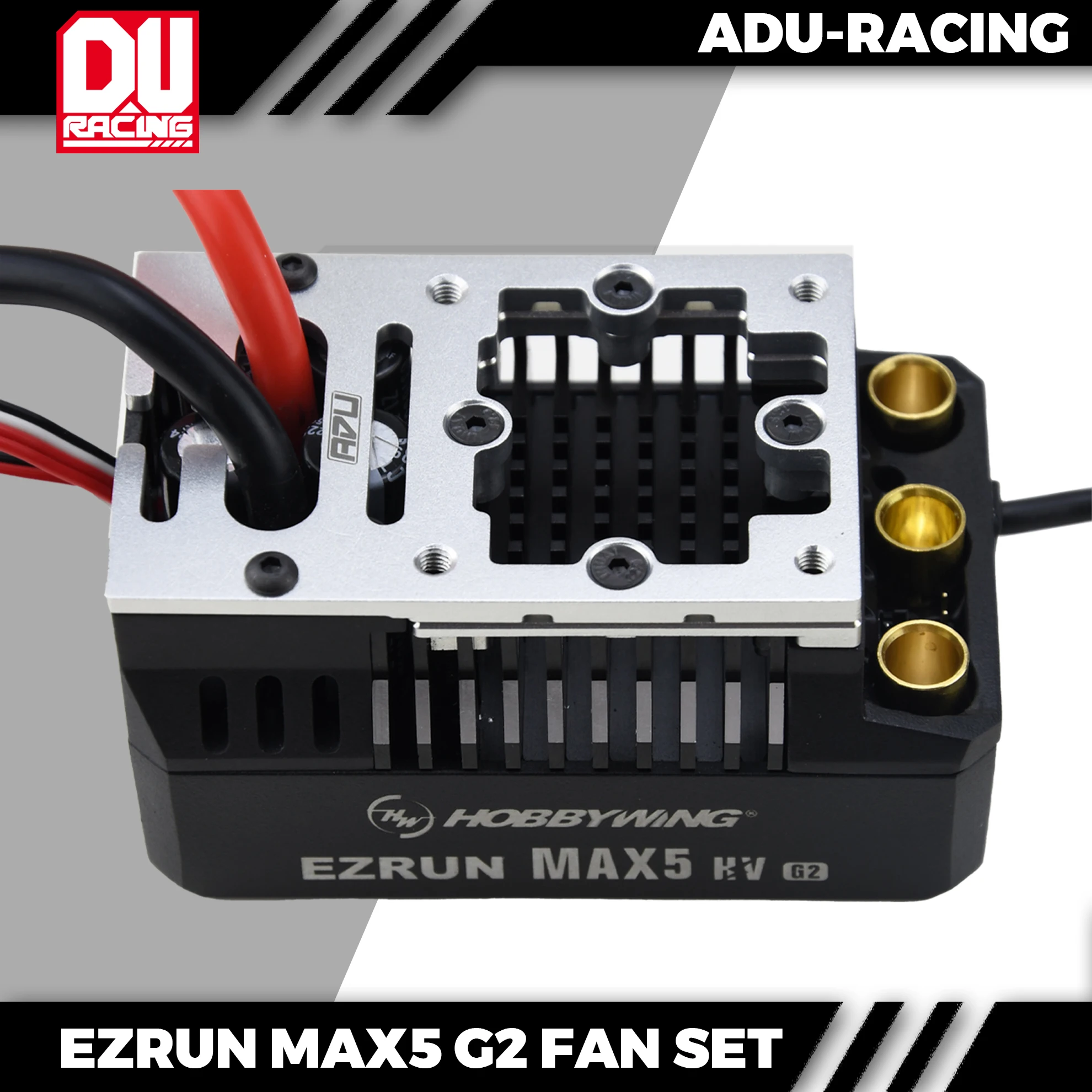 5028 high speed  Fan Set Alloy Base For EZRUN MAX5 HV G2