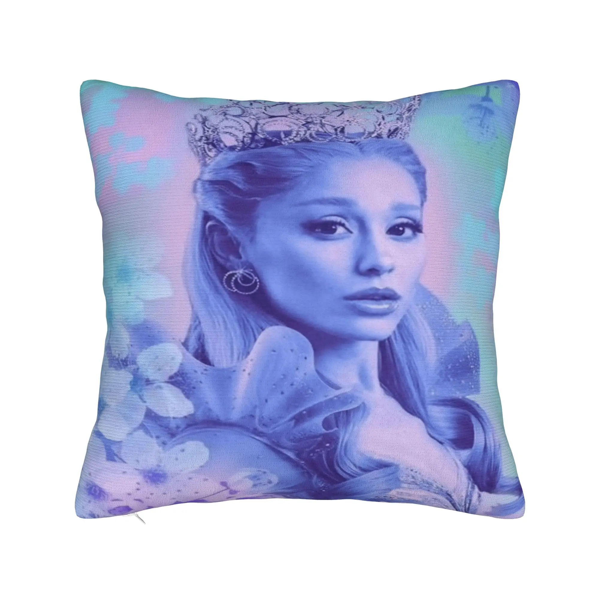 W-Wicked 2 Musical Movie Glinda Elphaba Pillow Case  Graphic Pillow Cover For Chair Sofa Home Decor Kawaii Pillowcases