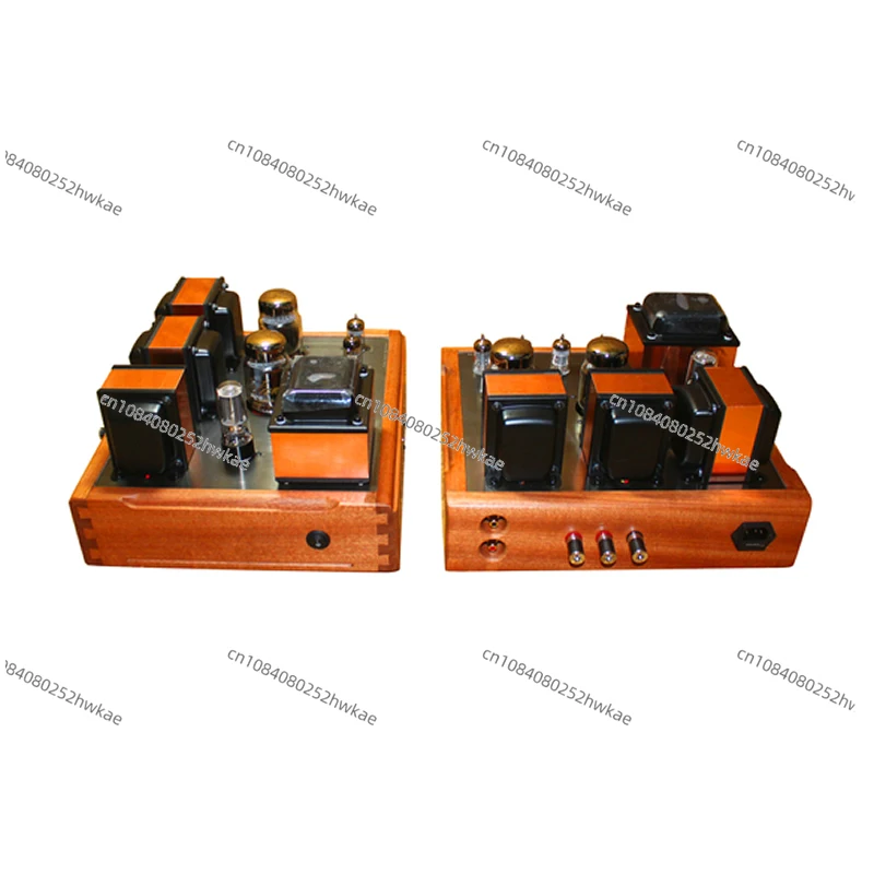 50W×2 Manual Scaffolding Class A Push-pull KT88 High Power Small Amp Machine Split Post-amplifier, Distortion: 1%