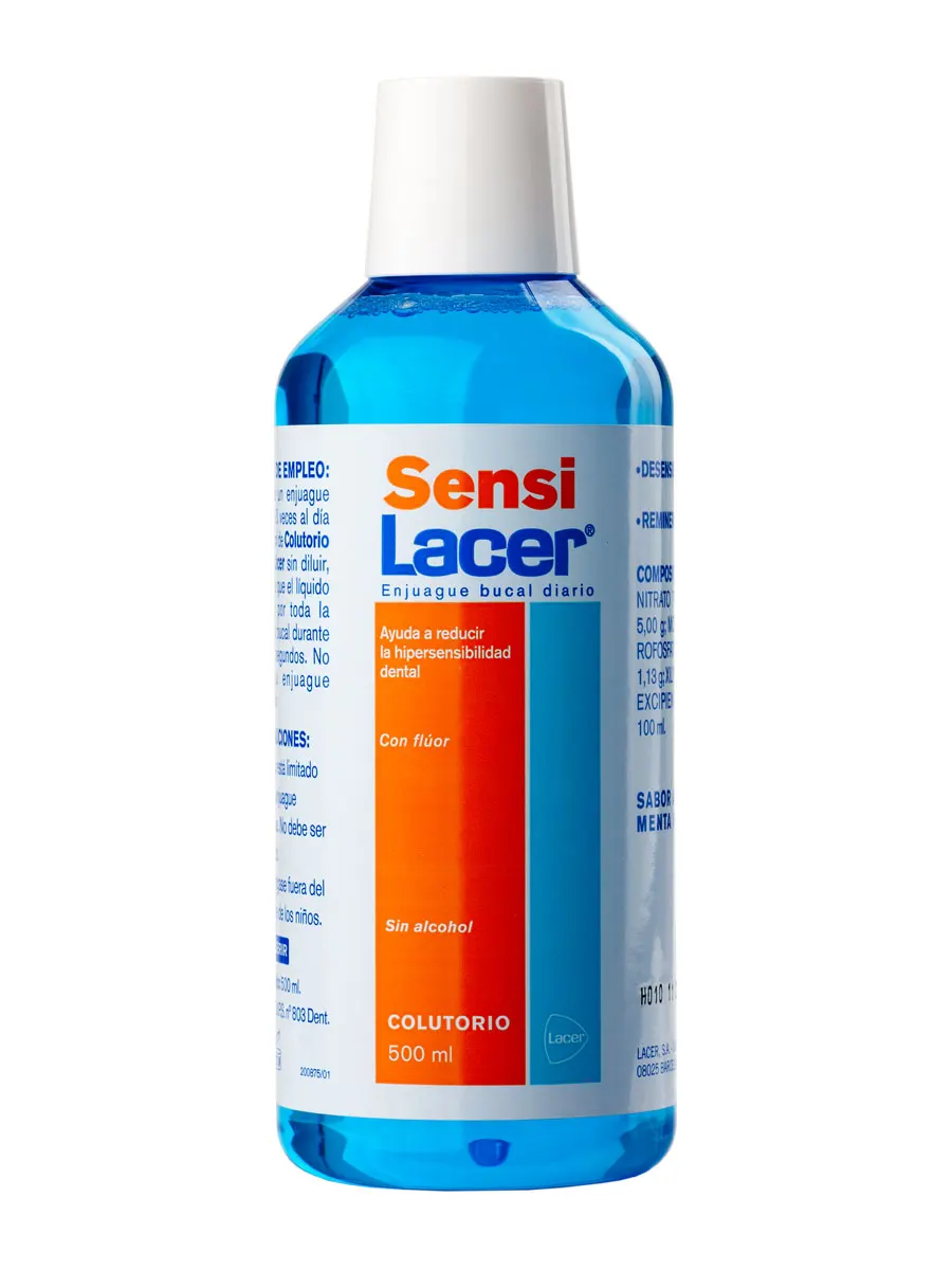 Lacer mouthwash sensitizer 500 ml-reduces the sensitivity of teeth