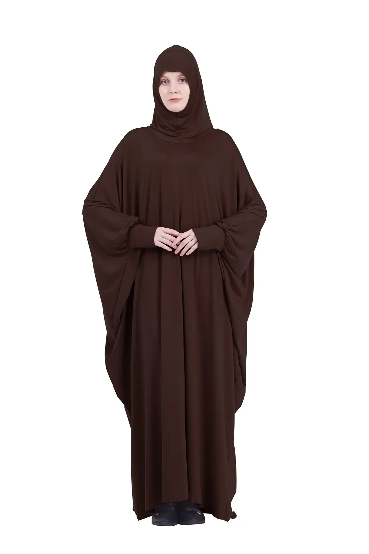 Modest Abaya Women Muslim Overhead Hijab Long Maxi Dress Khimar Prayer Garment Islamic Arab Robe Kaftan Eid Ramadan Abayas Gown