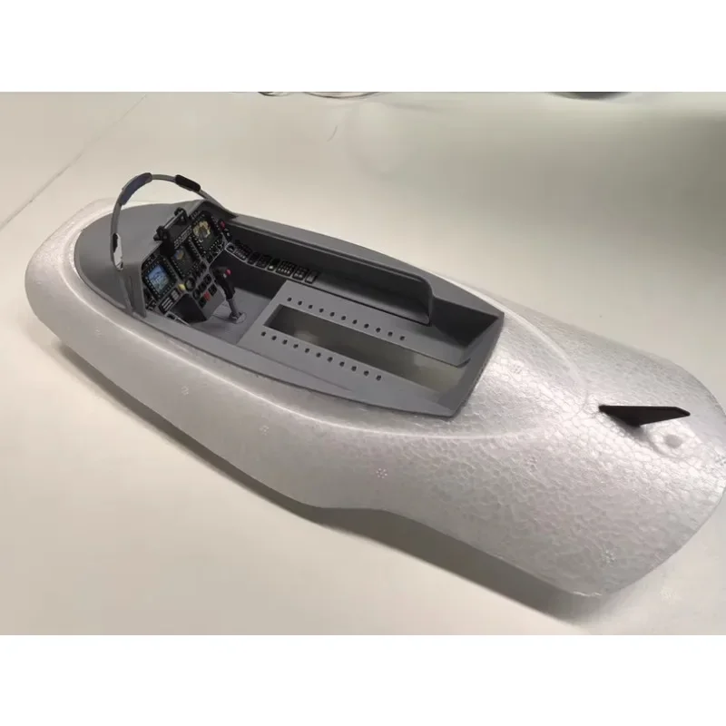 3D Printed Scale FPV Cockpit Interior for ATOMRC Dolphin PRO 800mm RC Fixed Wing Aircraft, Simulation Cabin Decor Upgrade Parts