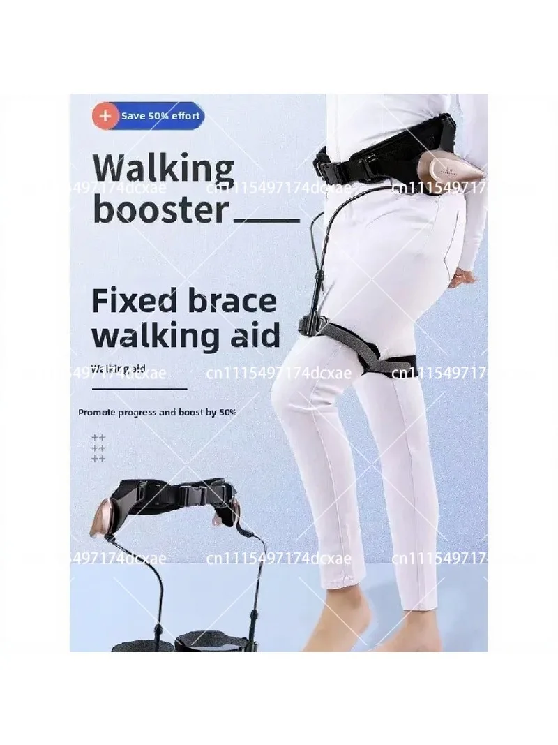 Rehabilitation Walking Aid for Elderly Stroke Hemiplegia Recovery, Leg Lifting Support Walker, Mobility Assistance Device