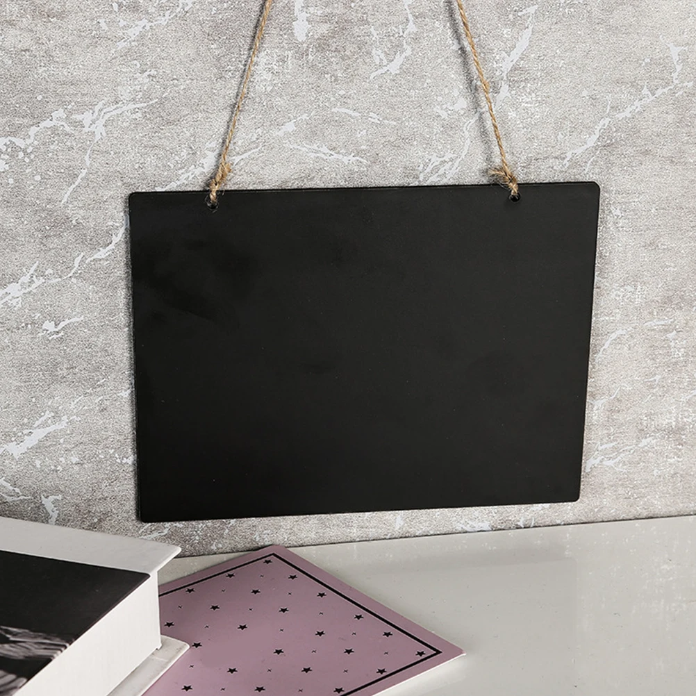 

8Pcs Wooden Blackboard with Hanging Rope Small Blackboard for Notes and Signs Wood Chalkboard for Store Office Meeting Room