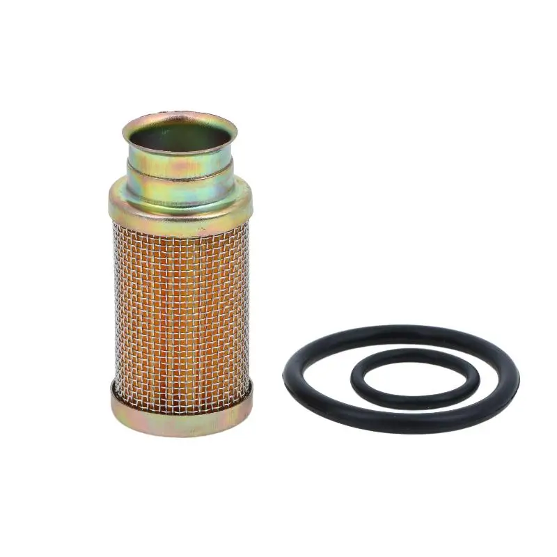 Universal Clear Inline Fuel Filter Durable Stainless Steel Core Transparent Shell for Car Motorcycle Maintenance Use