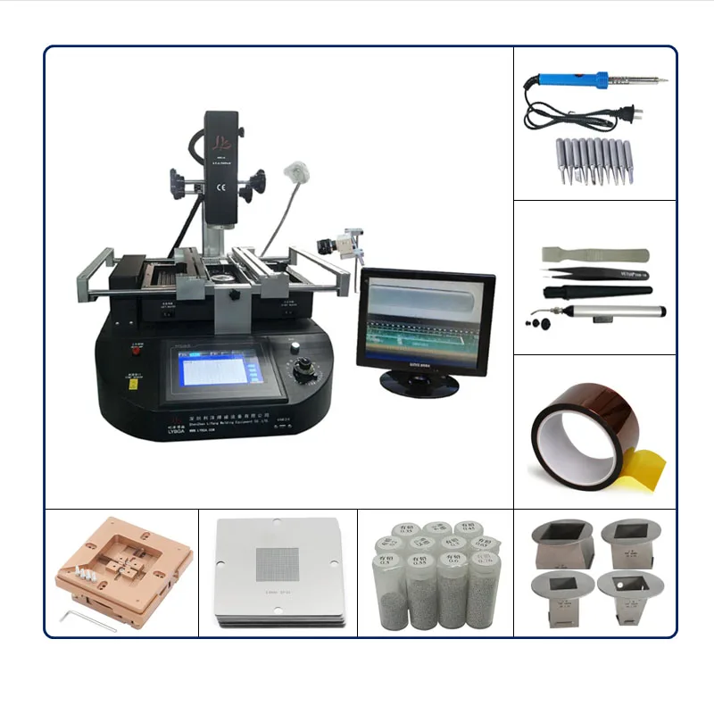 LYBGA R5830C BGA Lötmaschine SMD Rework Station Heißluftchip IC ‌ Reparatur von industriellen Elektronikplatinen für Leiterplatten