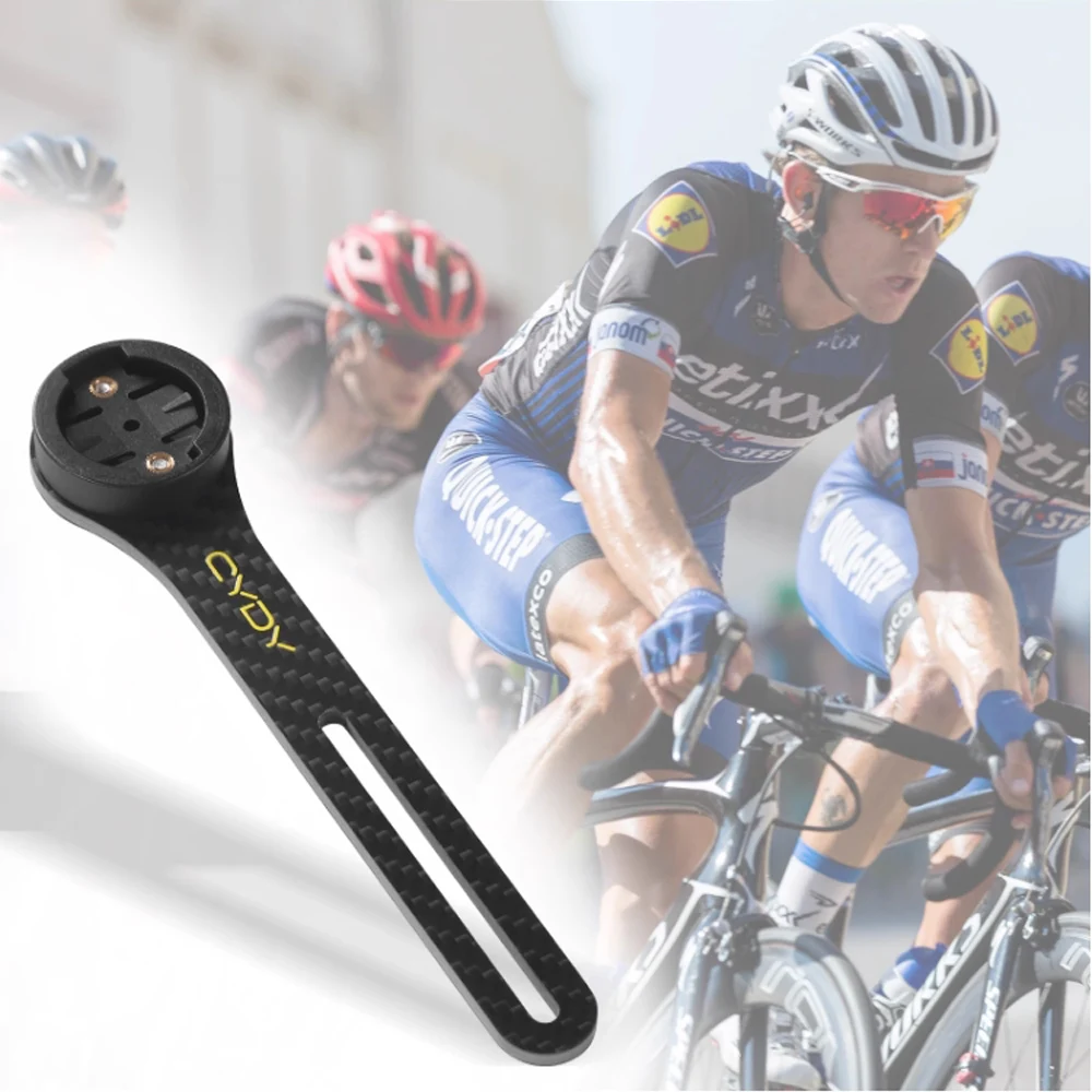 CYDY Carbon Garmin Mount Edge 130 200 520 자전거 컴퓨터 홀더 Bryton Rider 320 420 사이클링 자전거 라이트 레이저 램프 클립 카메라, 사이클링 자전거 라이트 엣지