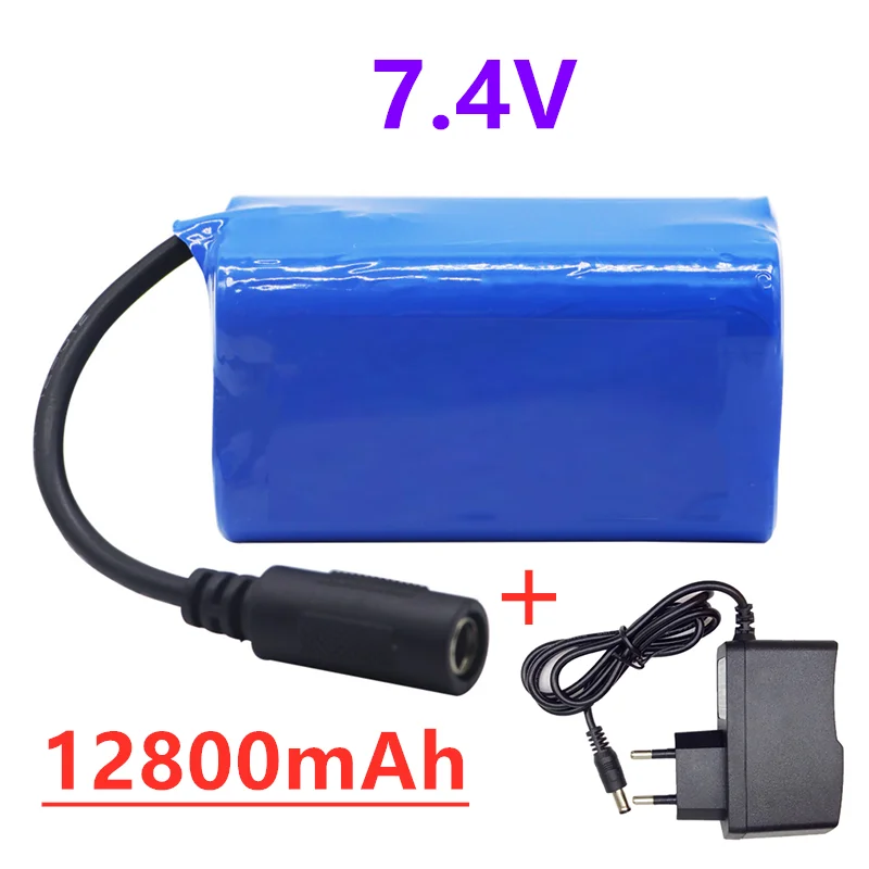 Upgrade 7,4 v 12800mah Lipo Batterie für t188 2007-5 t888 v007 h18 c18 fernbedienst angeln koder boote ersatzteile