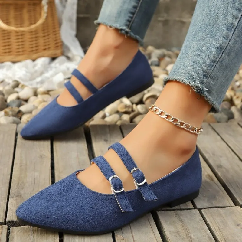 Ballet Flats Women Loafers Barefoot Floors Trend Comfortable Shoes Stylish Red Leisure Leopard Print Color Offer view 5