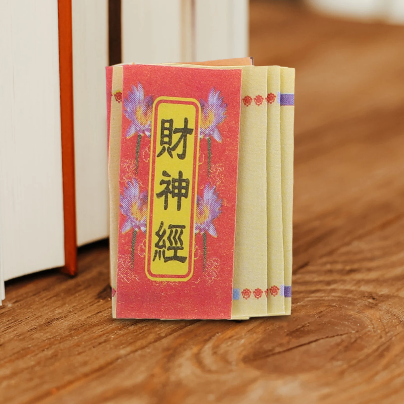 

30 Pcs Miniature Sacred Text Ornament Tiny Religious Decor Paper Spiritual Accessories Micro Scripture Display