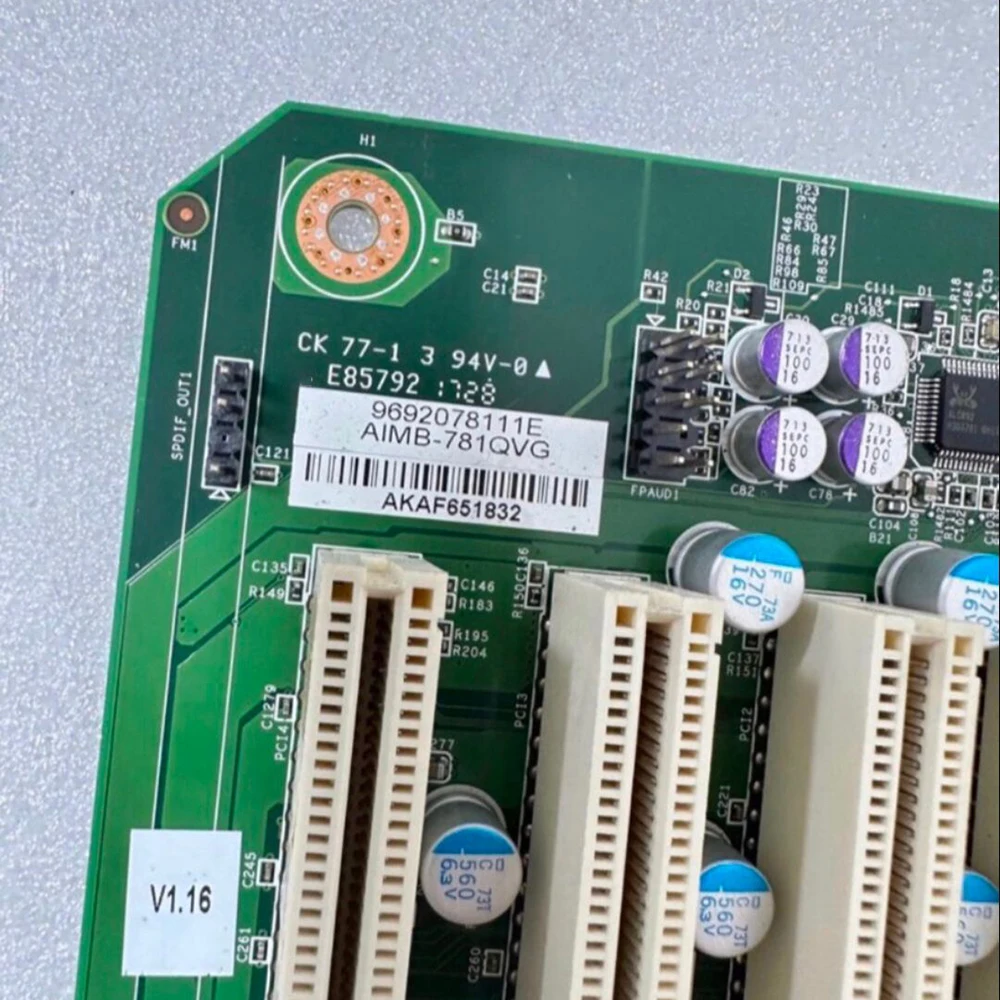 

Материнская плата компьютера промышленного управления AIMB-781 Rev.A1 AIMB-781QVG