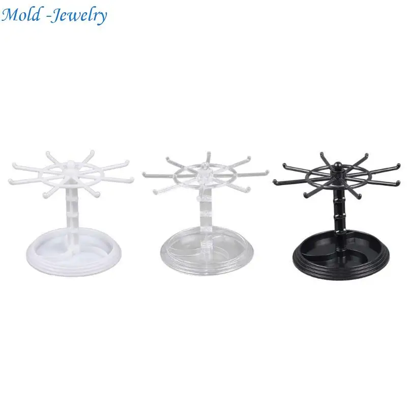 

69HB Rotating Jewelry Plastic Jewelry Display Stand Rack Jewelry Holder