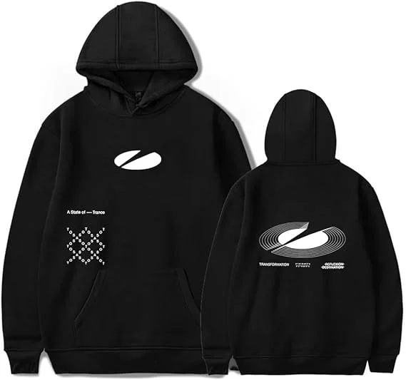 Armin Van Buuren Hoodie Cool Logo Print Merch Pullover Sweatshirt for Men and Women Casual