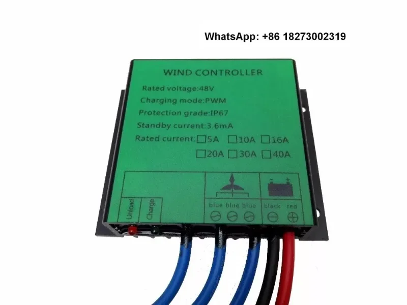 Naier Wind Power Enterprise Store Waterproof Wind Turbine Controller 100-400W12V/24V 48V Controller