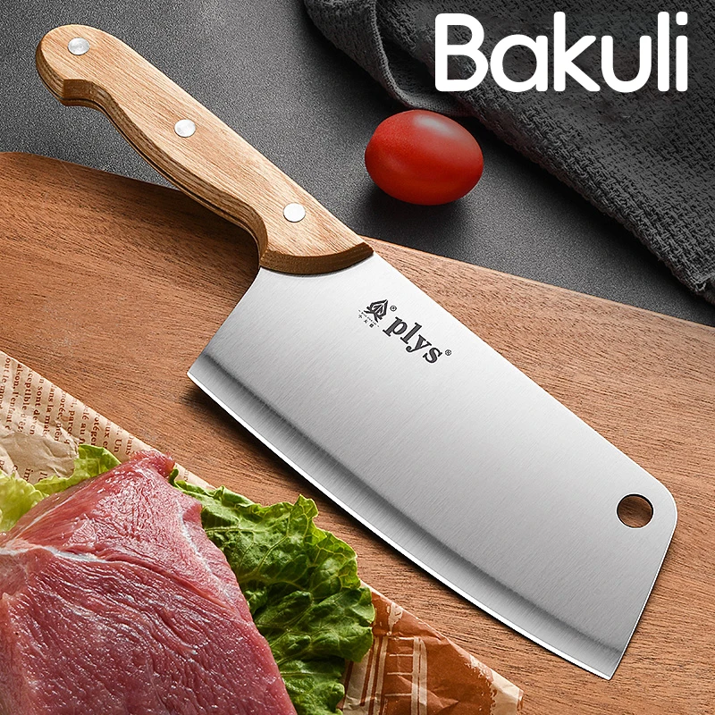 Cuchillo de cocina para mujer, cuchillo doméstico, cuchillo de cocina y carne de acero inoxidable, cuchillo afilado, aparato de manipulación de ingredientes