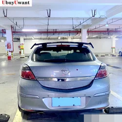 For OPEL / VAUXHALL ASTRA H 2004-2011 ABS Plastic Unpainted Color Rear Roof Spoiler Wing Trunk Lip Boot Cover Car Styling
