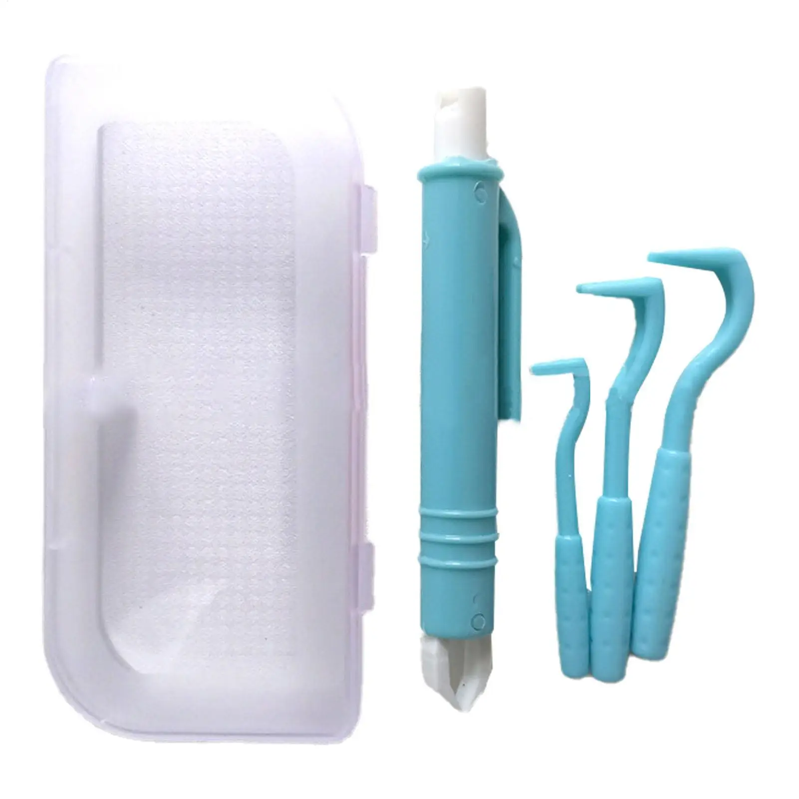 4pcs Tipped Tick Remover Tweezers Hooks Dog Tick Remover Tool Combs Set Durable Pet Accessories Supplies For Removing Fleas