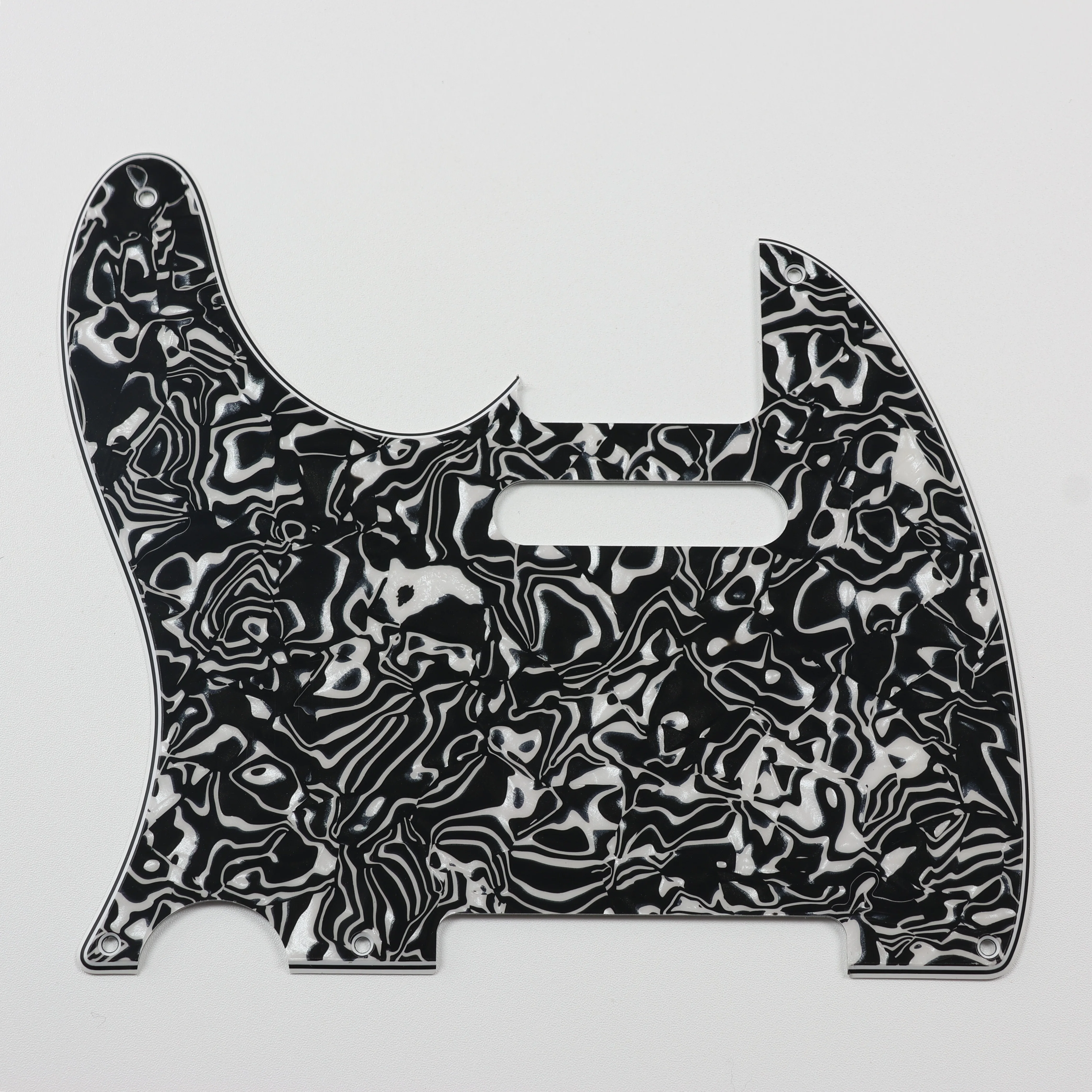 أجزاء مخصصة لجيتار Feiman - لليد اليسرى الأمريكية 52 بوصة معيار 5 فتحات لولبية Tele Telecaster Guitar Pickguard، اختيار متعدد الألوان 2