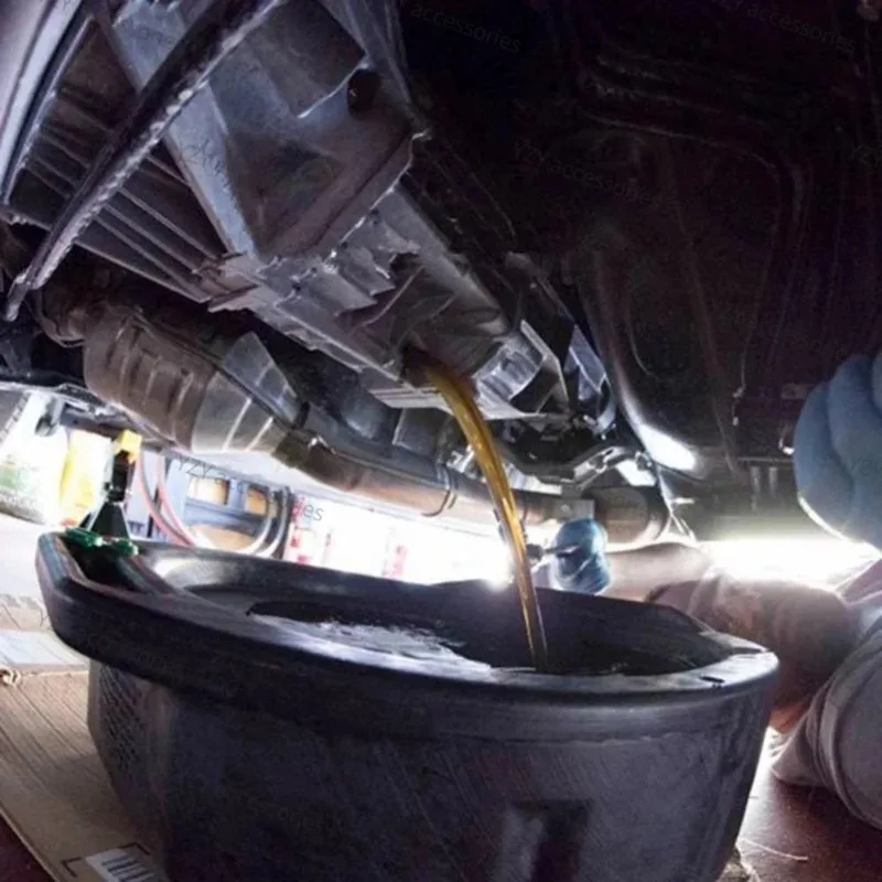 

Пластиковый поддон для сбора отработанного масла 10 л/15 л, емкость для сбора масла из двигателя и трансмиссии, для ремонта автомобилей, замены топливных жидкостей, гаражный инструмент