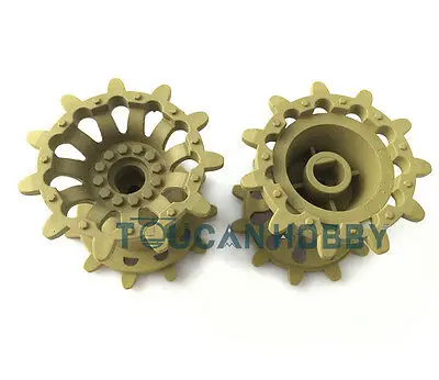 

HENG LONG 1/16 Challenger II RC Tank 3908 Plastic Sprockets Driving Wheels TH00498-SMT4